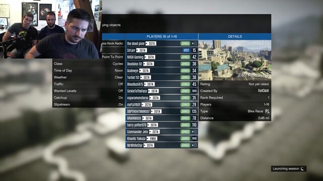 GTA 5 Gameplay BMX TRICK RACE - Inside Gaming